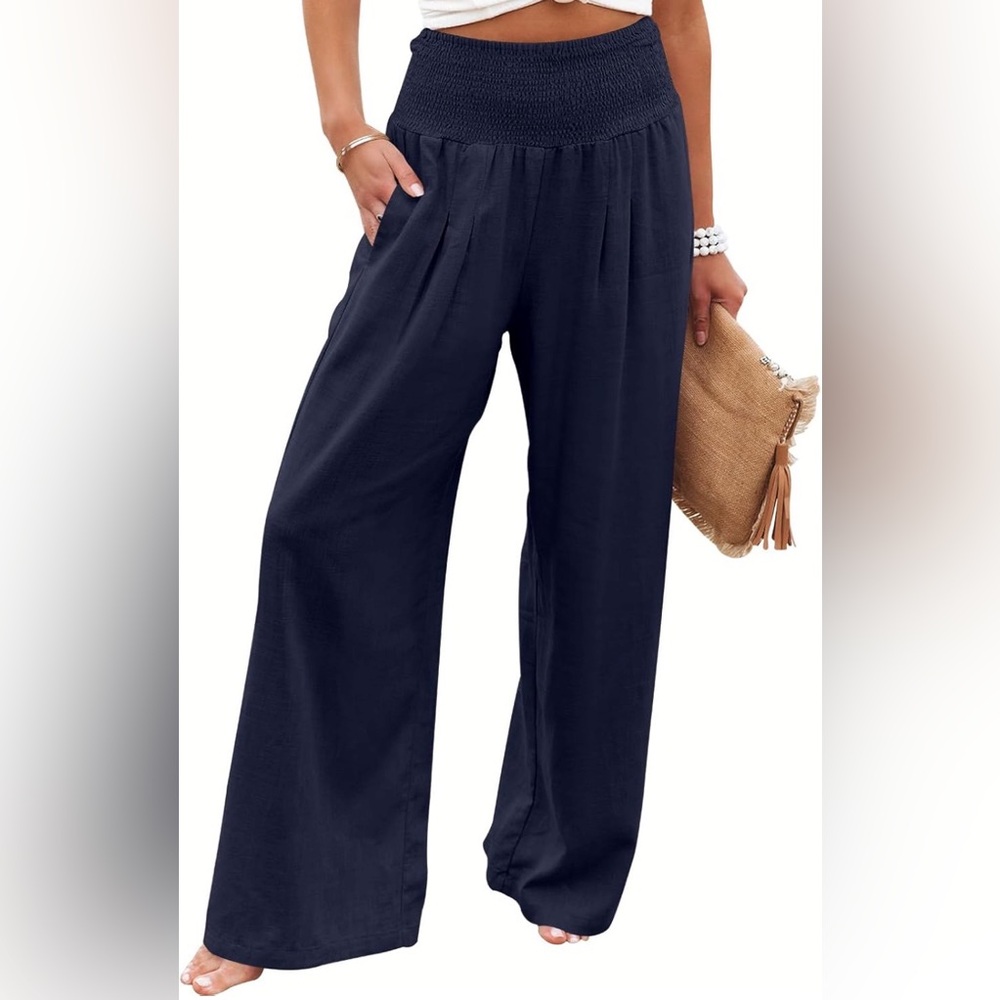 Elegant Black Flared Trousers